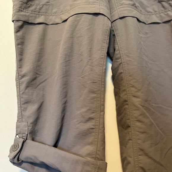 The North Face Paramount Valley Women’s Convertible Pants Parche Gray Size 10 - Picture 4 of 11
